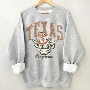 Vintage University Crewneck Style Texas Longhorns Sweatshirt UT shirt 199